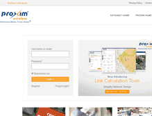 Tablet Screenshot of engineers.proxim.com